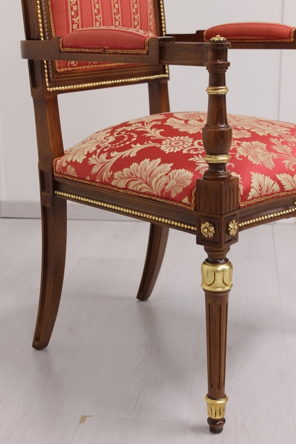 Taburete de bar estilo Luis XVI + mesa alta bar. 4 sillas altas