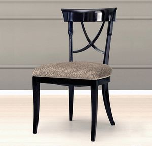 Paloma silla, Silla tapizada en madera de cerezo, con un estilo clsico