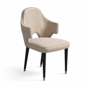 Carol 0601, Silla acolchada, con reposabrazos