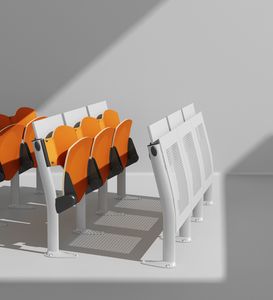OMNIA, Sistema de asientos para salas de formaci�n con superficie para escribir