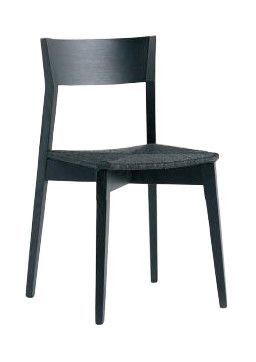 Us Miss, Silla Negro para la barra, silla con asiento tapizado para la cocina