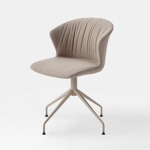 Kicca Plus Soft, Silla con base de metal, c�modo acolchado.