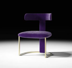 T-Chair Art. ETC001, Silla ic�nica con respaldo en forma de T