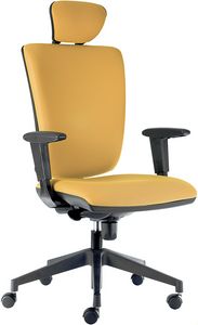 Comfort SY-CPL con reposacabezas, Cmoda silla de oficina con reposacabezas