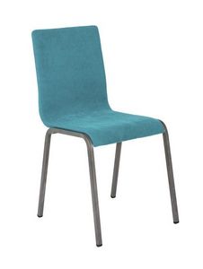 Art.Ni� silla, Silla acolchada con base de metal para uso en el hogar y el contrato