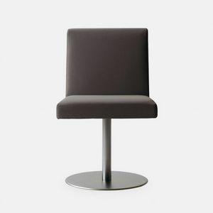 Lara 650 M silla, Silla acolchada, con base de metal, giratoria.