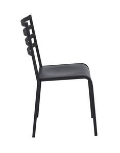 Art.Macrì Indoor silla, Silla de metal para uso en el hogar y el contrato