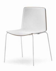 You, Silla con cscara de plstico bicolor