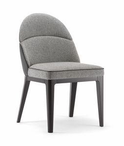 ASTON SIDECHAIR 062 S, Silla de formas sinuosas