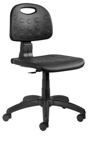 Labor PU silla CPM, Silla sobre ruedas, para escritorio