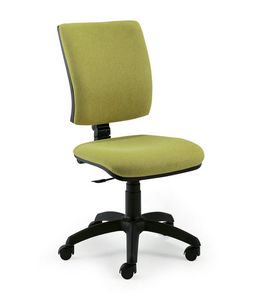 UF 334 / B, Silla de trabajo de tapizado, ergonmico y cuadrado