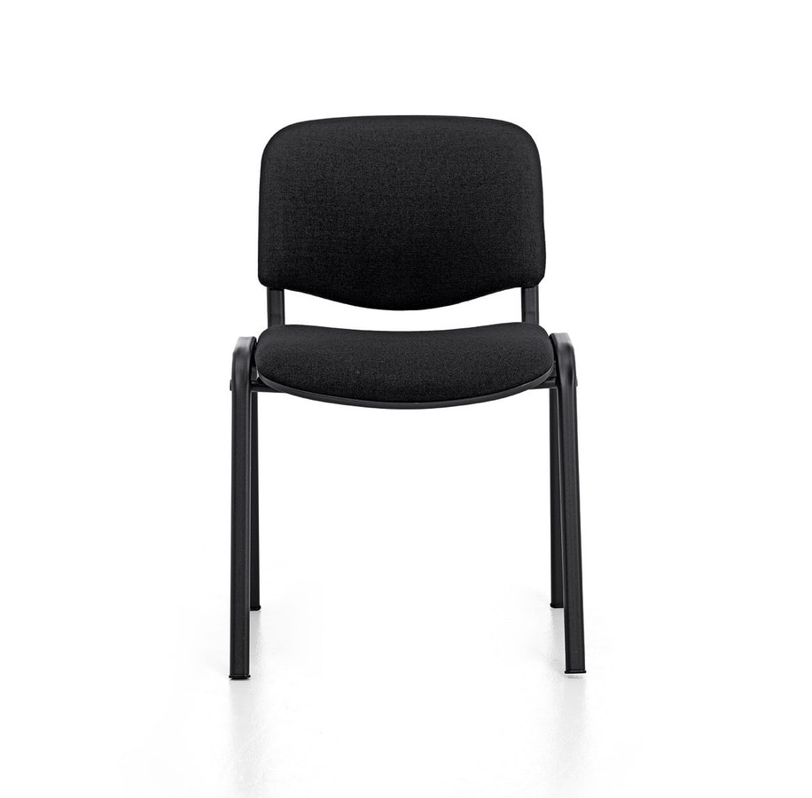 Leo Soft, Oficina acolchada silla simple, base de metal