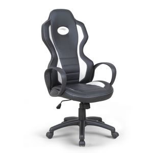 Silln silla de carreras ergonmica Oficina presidencial - SU091RAC, Silla ergonmica, en piel ecolgica, en estilo deportivo