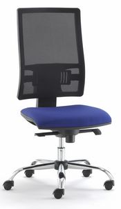Passion 491.SY, Silla de oficina con ruedas de nylon y elevador de gas