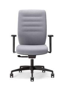 Ava 01, Silla de oficina acolchada para mayor comodidad.