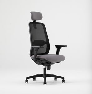 PADDLE, Cmoda silla de oficina con respaldo de malla