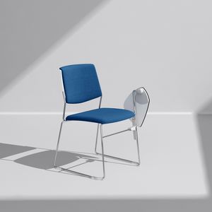 ZERO9 FILO, Silla apilable, con una estructura ligera y elegante