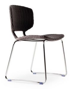 Babylon silla, Trenzada silla moderna, adecuada para uso en exteriores