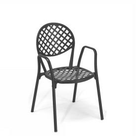 Europa 3000 silln, Silla con brazos, en aluminio fundido a presin pintado
