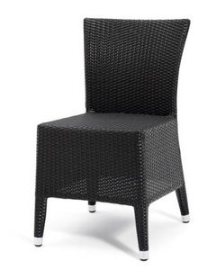 Kelly silla, Tejida silla de plstico, con marco de aluminio