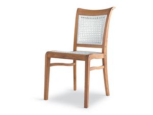 Newport silla - polipropileno, Silla ergonmica en madera y polipropileno, para uso externo