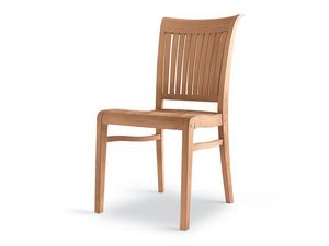 Newport silla, Silla de madera, robusta y elegante, para el exterior