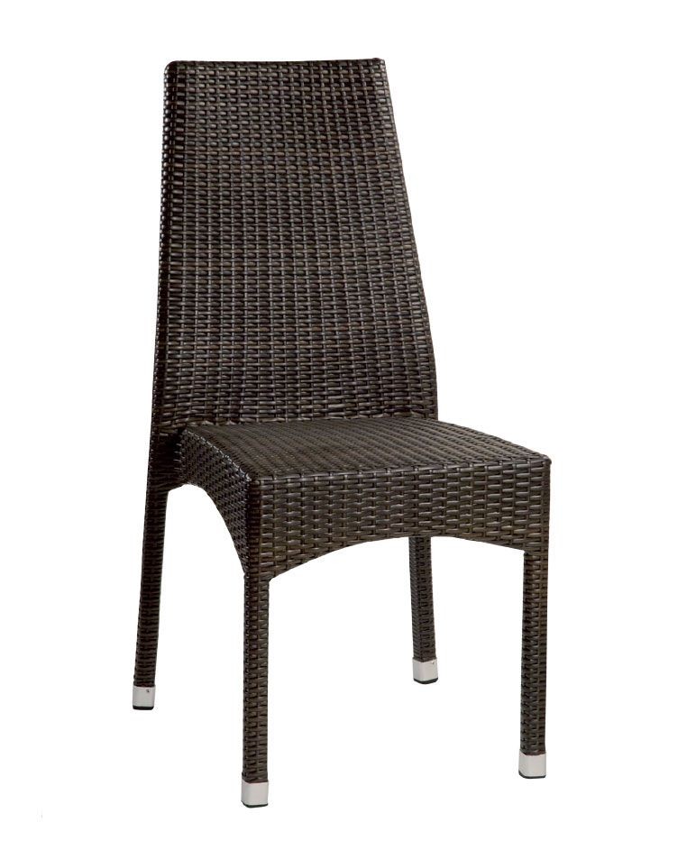 SE 773, Tejida silla al aire libre, con patas de aluminio
