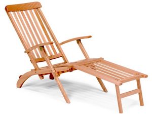 Chaise longue, Tumbona de madera para el jardín