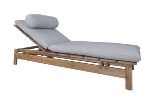 Banawa 0584, Tumbona de madera de teca, tambi�n con cojines.
