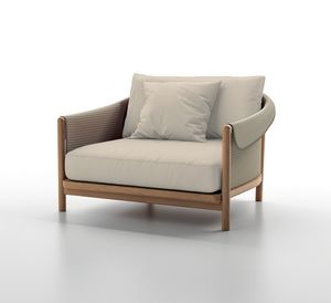 COZY P, Sill�n de exterior en madera de teca.