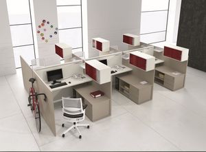 Atlante comp.16, Sistema modular de oficina, esencial y elegante