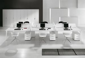 Atreo comp.11, Estaciones de trabajo ideal para la oficina moderna