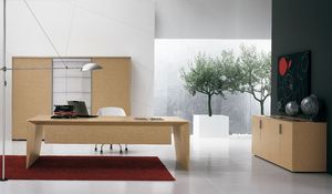 Eracle comp.3, Muebles de oficina moderna, materiales innovadores