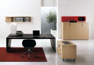 Eracle comp.4, Muebles de oficina moderna, piernas con geometras especiales