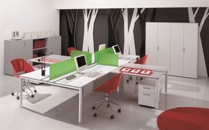 Pegaso comp.2, Sistema modular para muebles de oficina