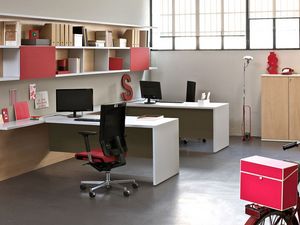 Workwall Loop In, Estaciones de trabajo con unidades de pared, para oficinas operativas