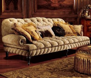 Albina sofa, Sofá de tres plazas con relleno acolchado