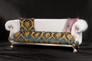 Queen Damasco, Sof de lujo, de estilo barroco revisited