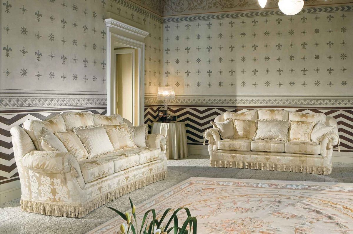 Sofá de lujo clásico, para salas de estar finos | IDFdesign