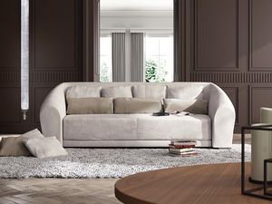 Bilbao sofá, Sofá de estilo clásico contemporáneo, forma curvada