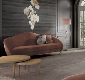Giglio Art. C22505, Maxi sofá de 2 plazas, con formas redondeadas