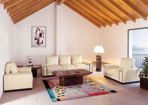 Polygon sofa, Sof tapizado para salas de espera o el uso del hogar en estilo clsico contemporneo