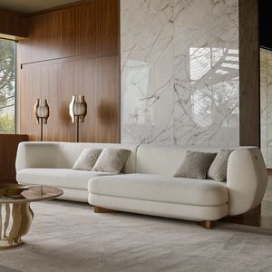 Giulia sof�, Sof� modular con asiento viscoel�stico