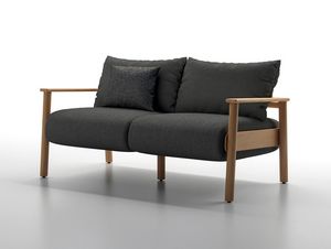 ELIO D, Sof� de exterior, estructura de madera de teca.