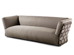 Obi sof, Sof moderno, con tejido hecho a mano, para uso empresarial