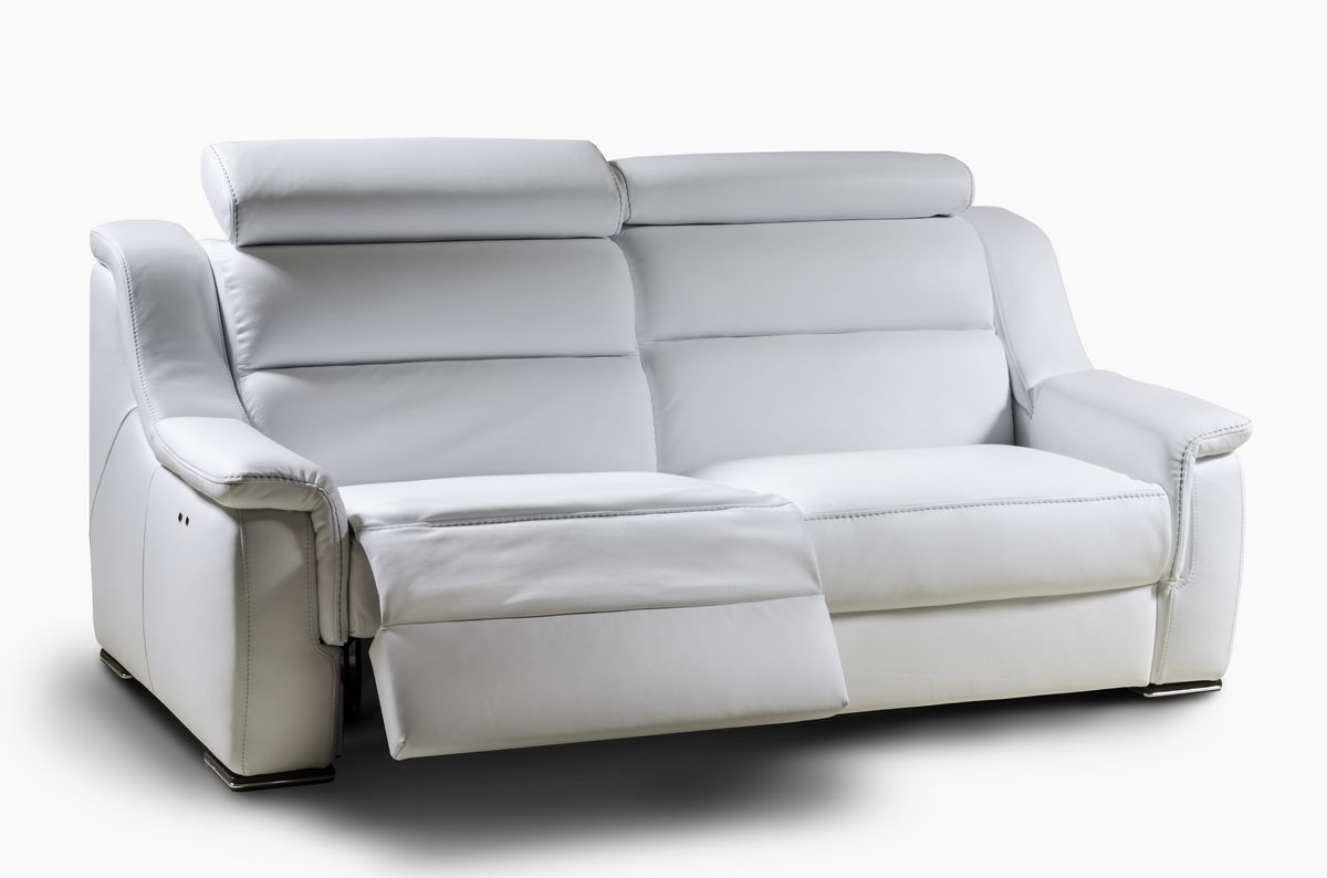 Sofá de dos plazas con reposacabezas, respaldo reclinable | IDFdesign