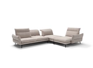 Modula, Versátil sofá modular con reposacabezas reclinable