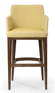 Katel stool ARMS, Taburete moderno con brazos