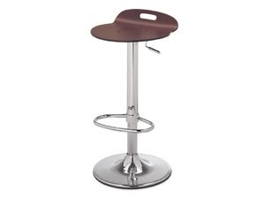 SG 339, Taburete de metal con asiento de madera, para la cocina