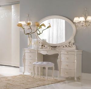 I Sogni Art. 575b/S, Tocador de estilo cl�sico, en madera lacada